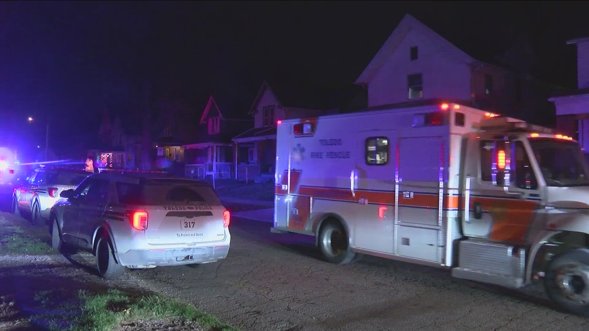 According to Toledo police, the shooting happened in the 500 block of Arden Place.