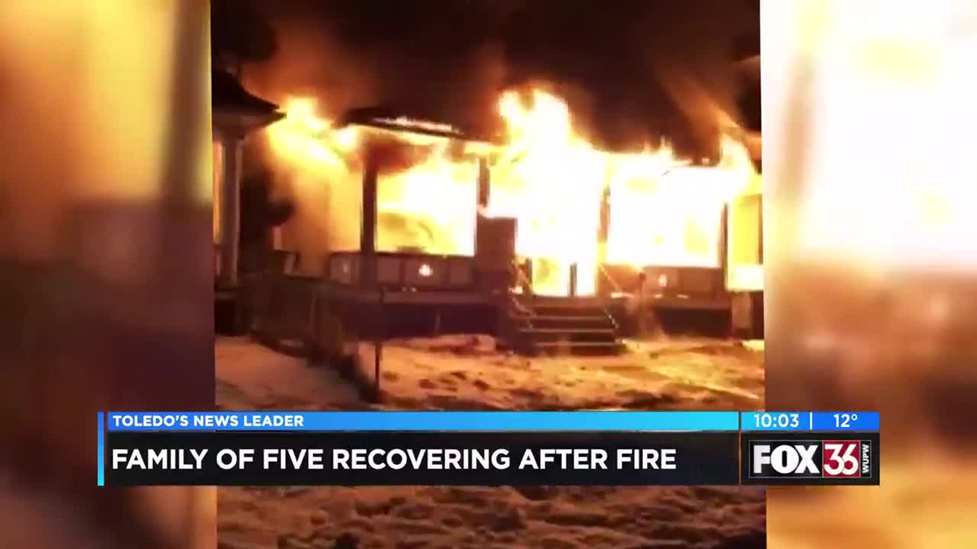 Family of five survives devastating fire, in need of help