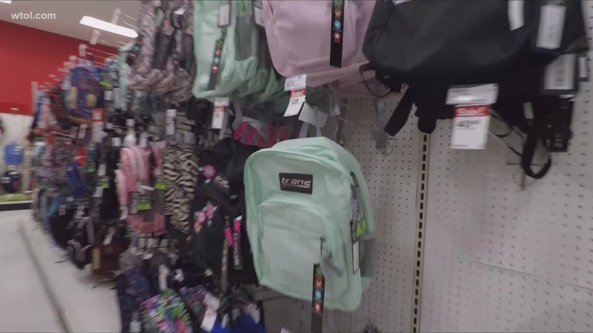 The annual school supply drive hands out more than 1,000 backpacks filled with supplies each year.