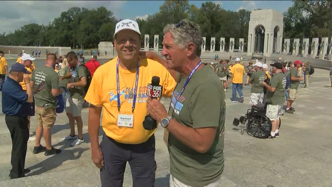 Flag City Honor Flight Takes Local Veterans To Memorials In Washington ...