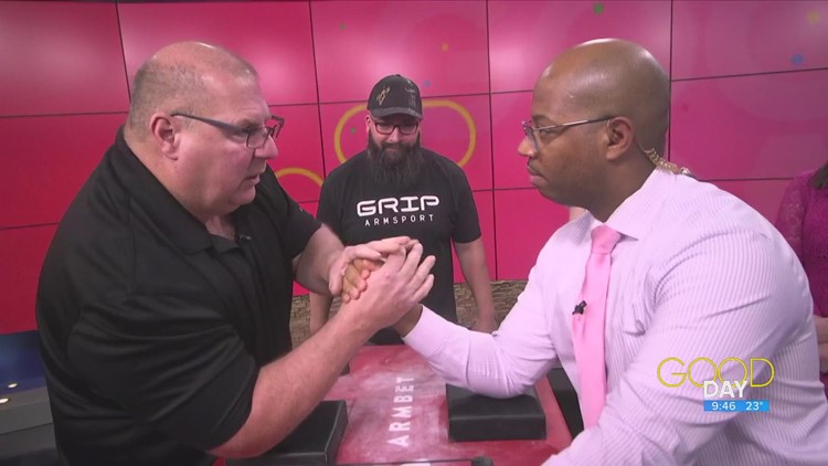 The world of arm wrestling: Techniques of a champion | Good Day on WTOL 11