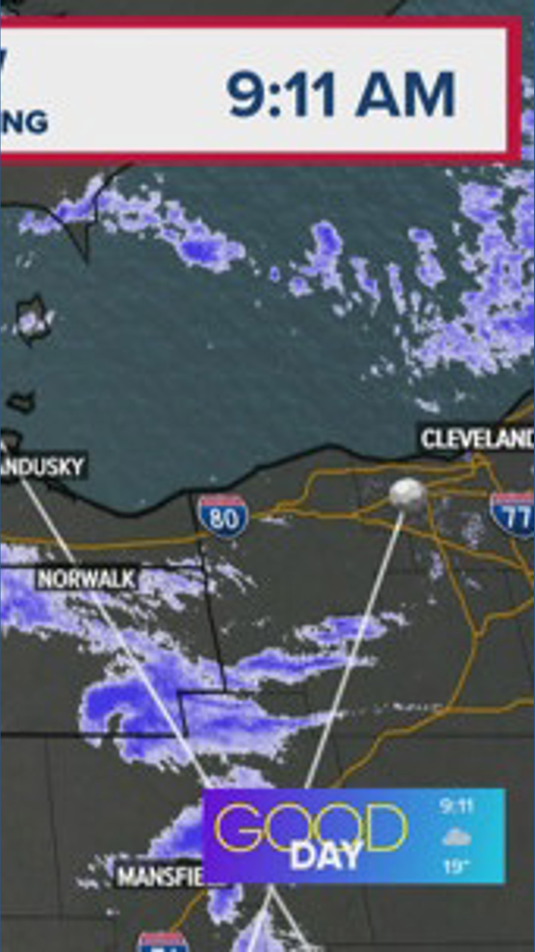 Morning snow squall reduces visibility, bitterly cold temperatures ...