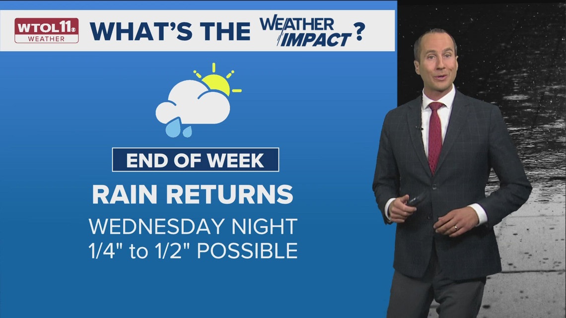 Partly cloudy, dry and cooler Monday night; dry and pleasant Tuesday ...