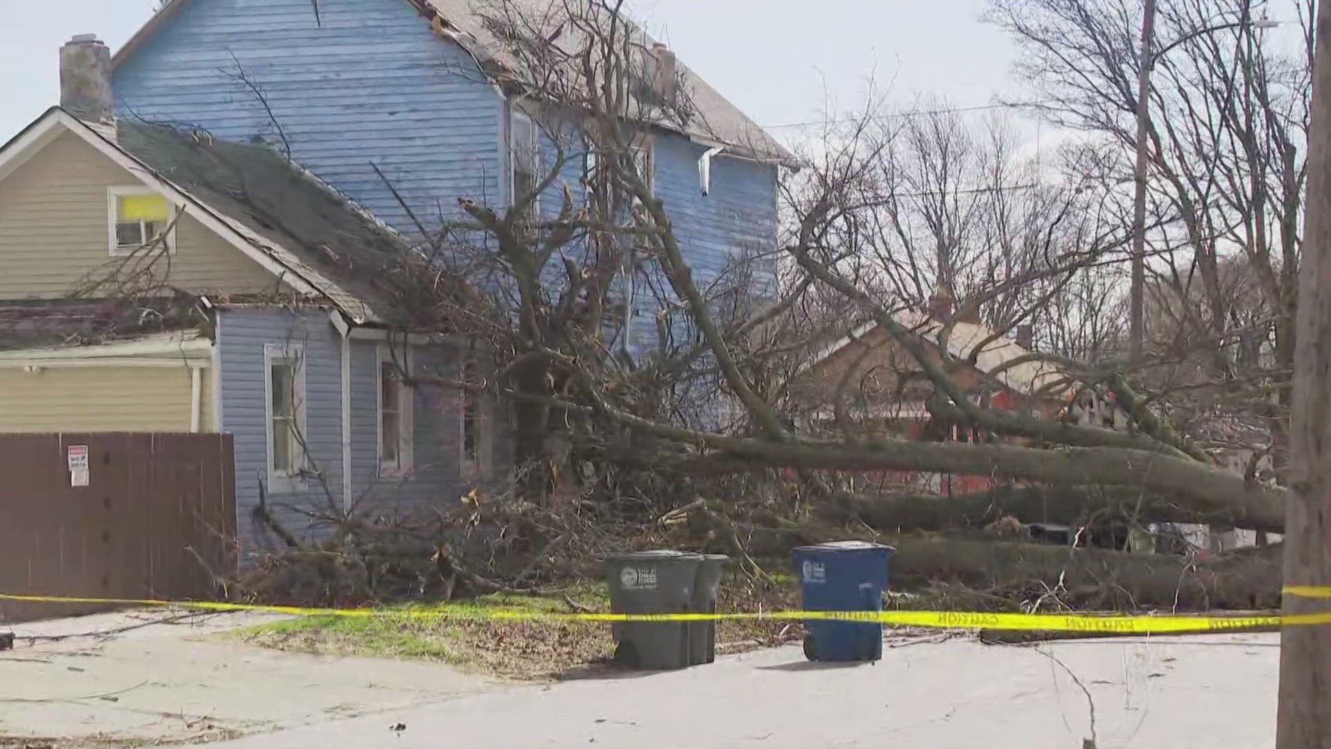 Strong winds cause damage across the region | Weather Impact Alert Day ...