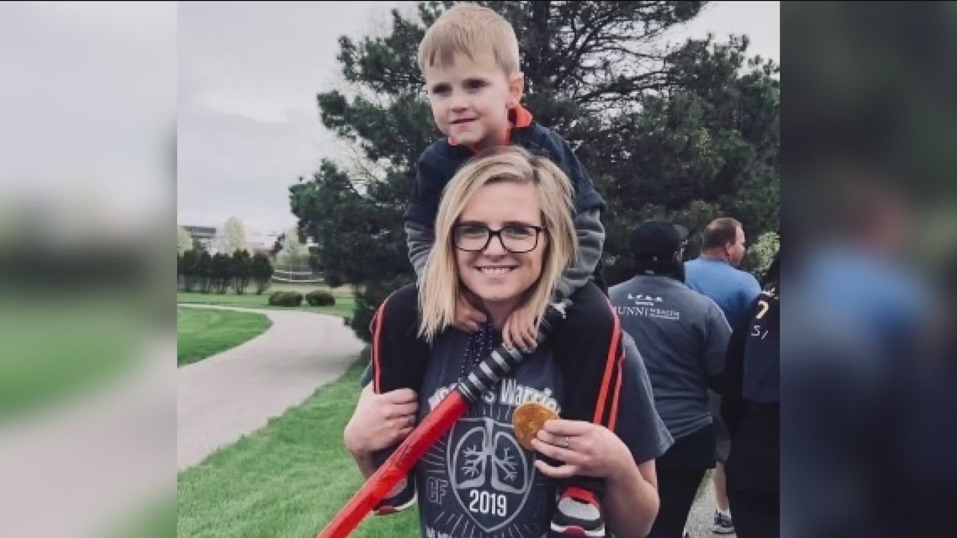 The Brown family is part of the Toledo Great Strides event, walking to raise awareness for the condition which affects more than 30,000 people in the U.S.