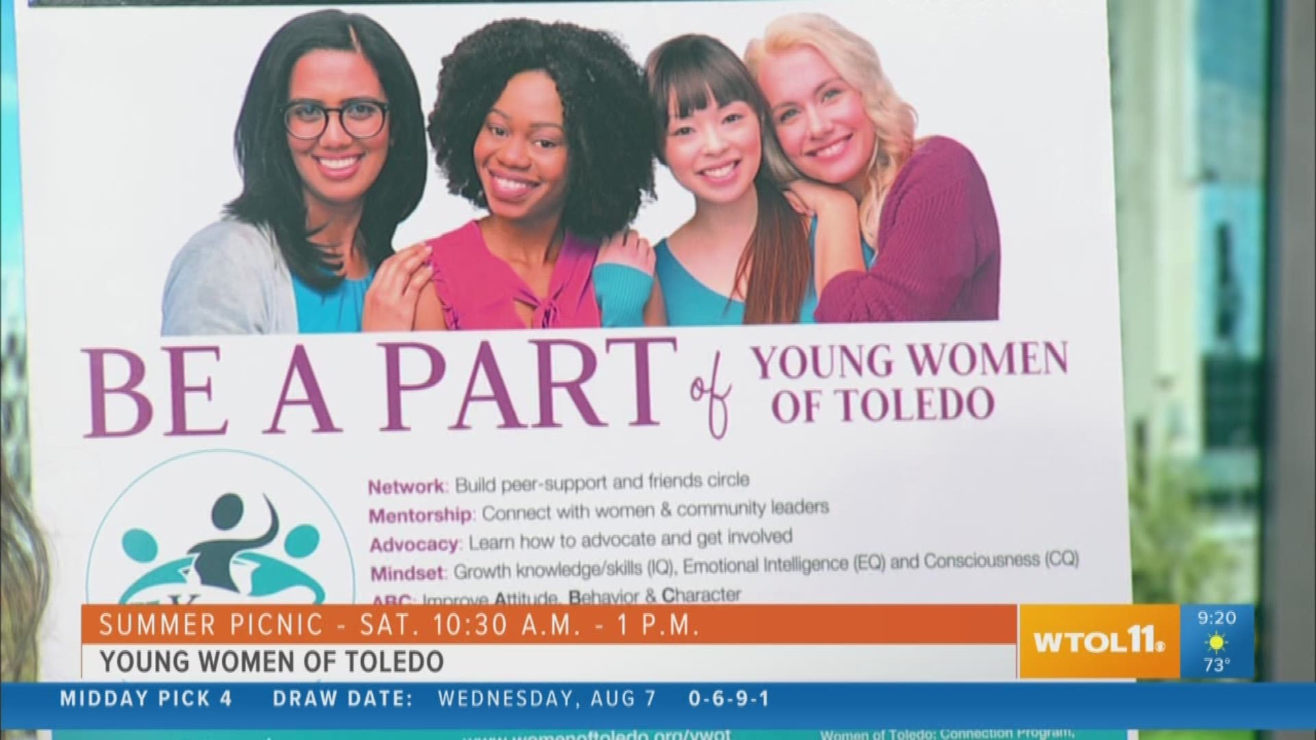 Young ladies ages 15 to 26, you're invited to the Young Woman of Toledo Summer Picnic!