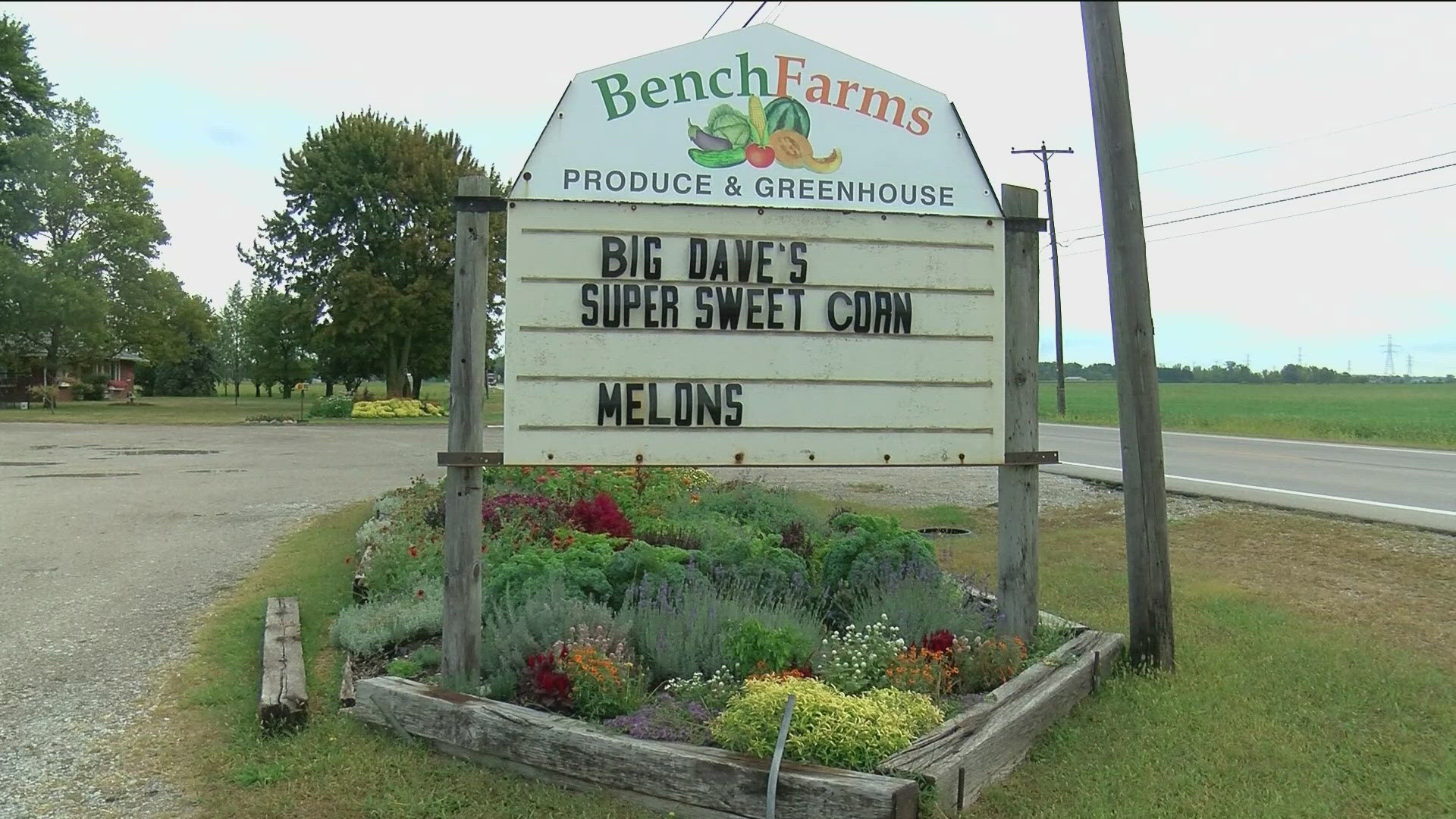 Cindy Bench, co-owner of Bench Farms on State Route 2, said they're busy watering even well-established trees and shrubs due to the dry conditions.