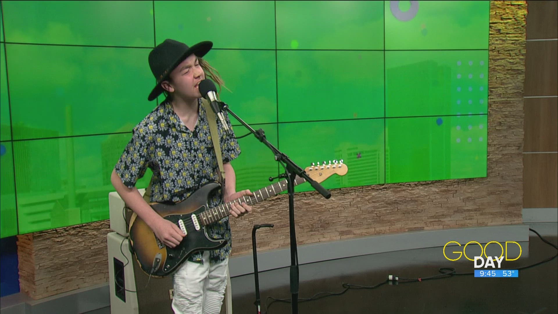 13-year-old Australian guitarist Taj Farrant talks life in the U.S. and performs for the Good Day Crew.