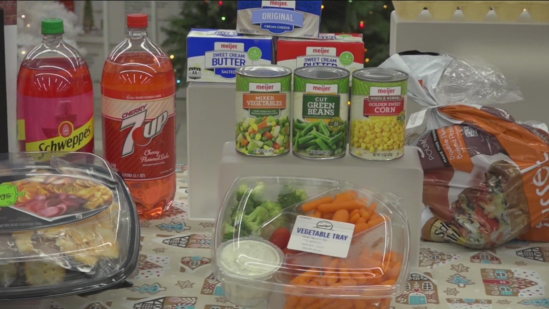 The owner of a local Meijer listed off some of the items for Thanksgiving dinners that he sees last-minute shoppers often picking up.