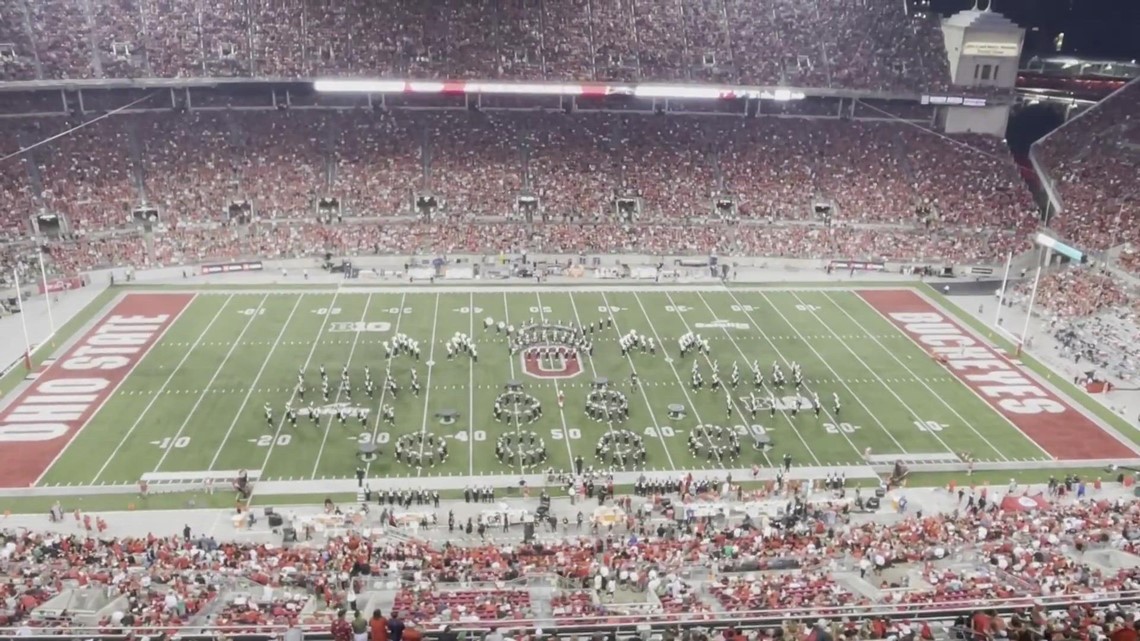 'Buckeye Jazz Cafe' TBDBITL's halftime show during Ohio State Notre