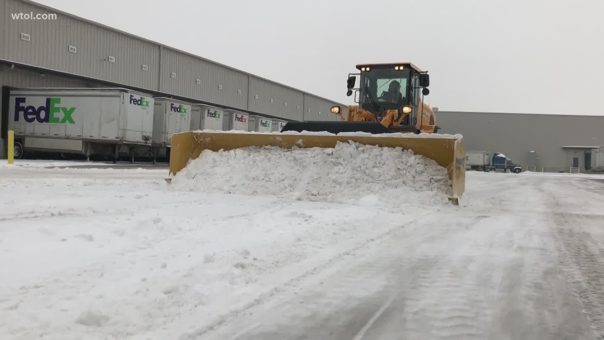 Expresso Car Wash in Maumee and Holcomb Enterprises plow company in Port Clinton have seen their businesses benefit from all of the snow.