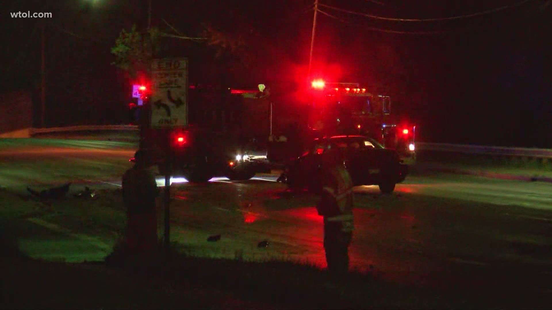 A crash near Mercer Street has closed S. Byrne Road from Airport Highway to South Avenue. A driver sustained minor injuries after swerving in front of a semitrailer.