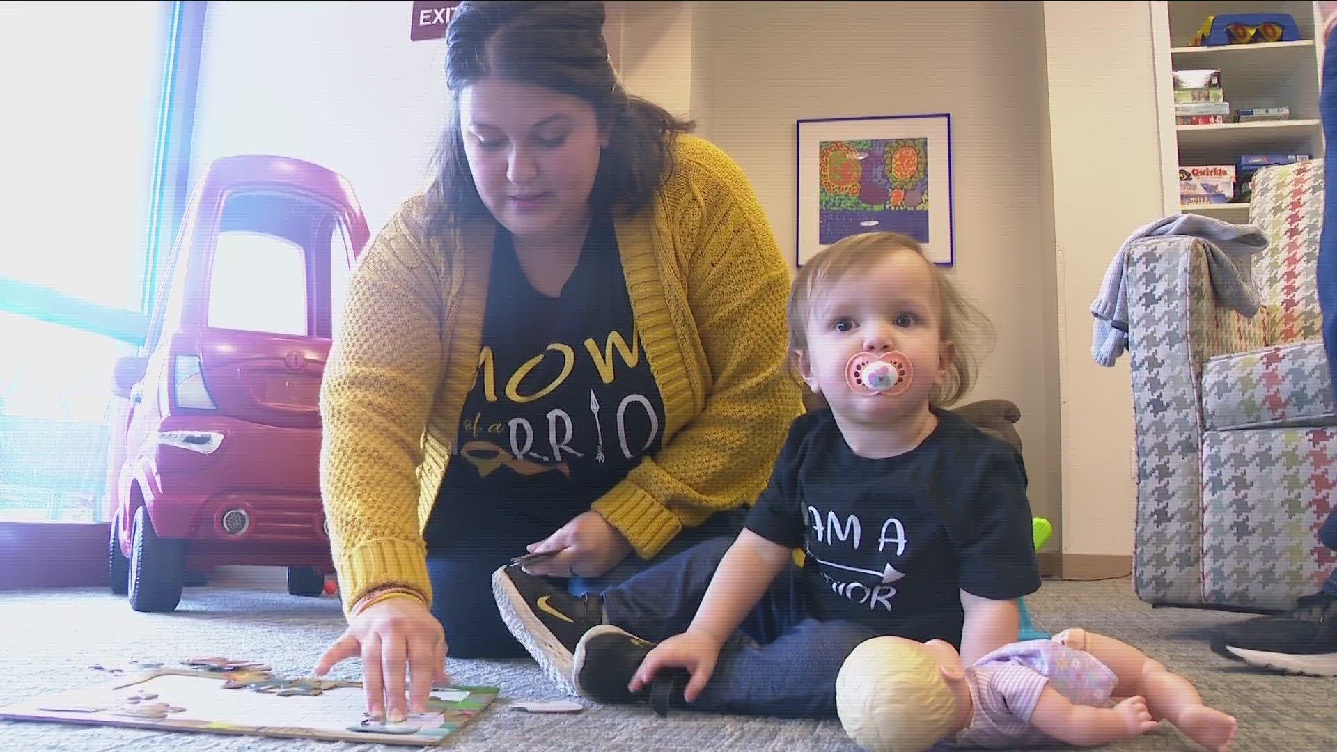 The Ronald McDonald House provides food and housing for over 5,000 families a year. The Wonderly family is one of them.