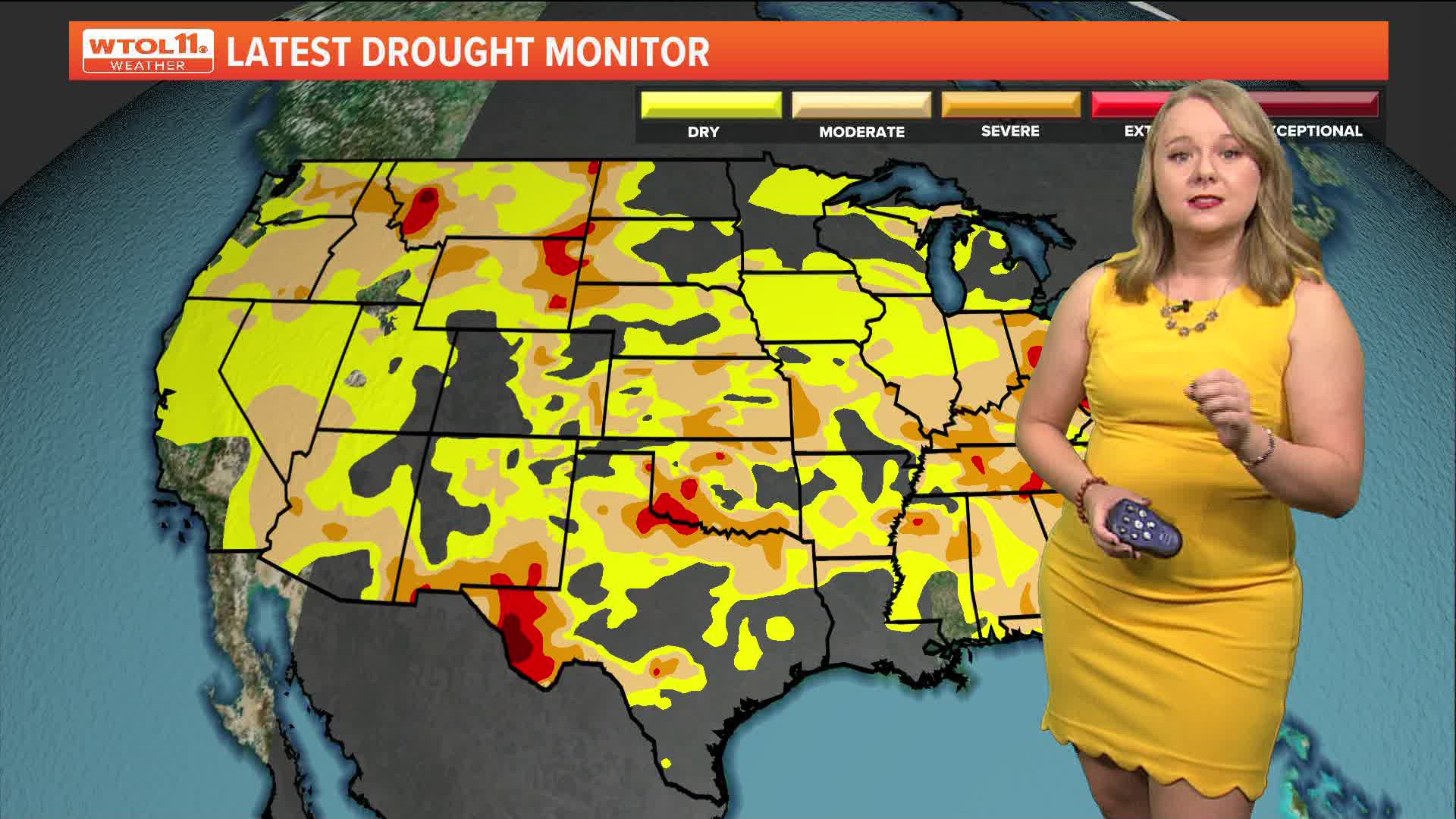 The entire state of Ohio is in a drought.