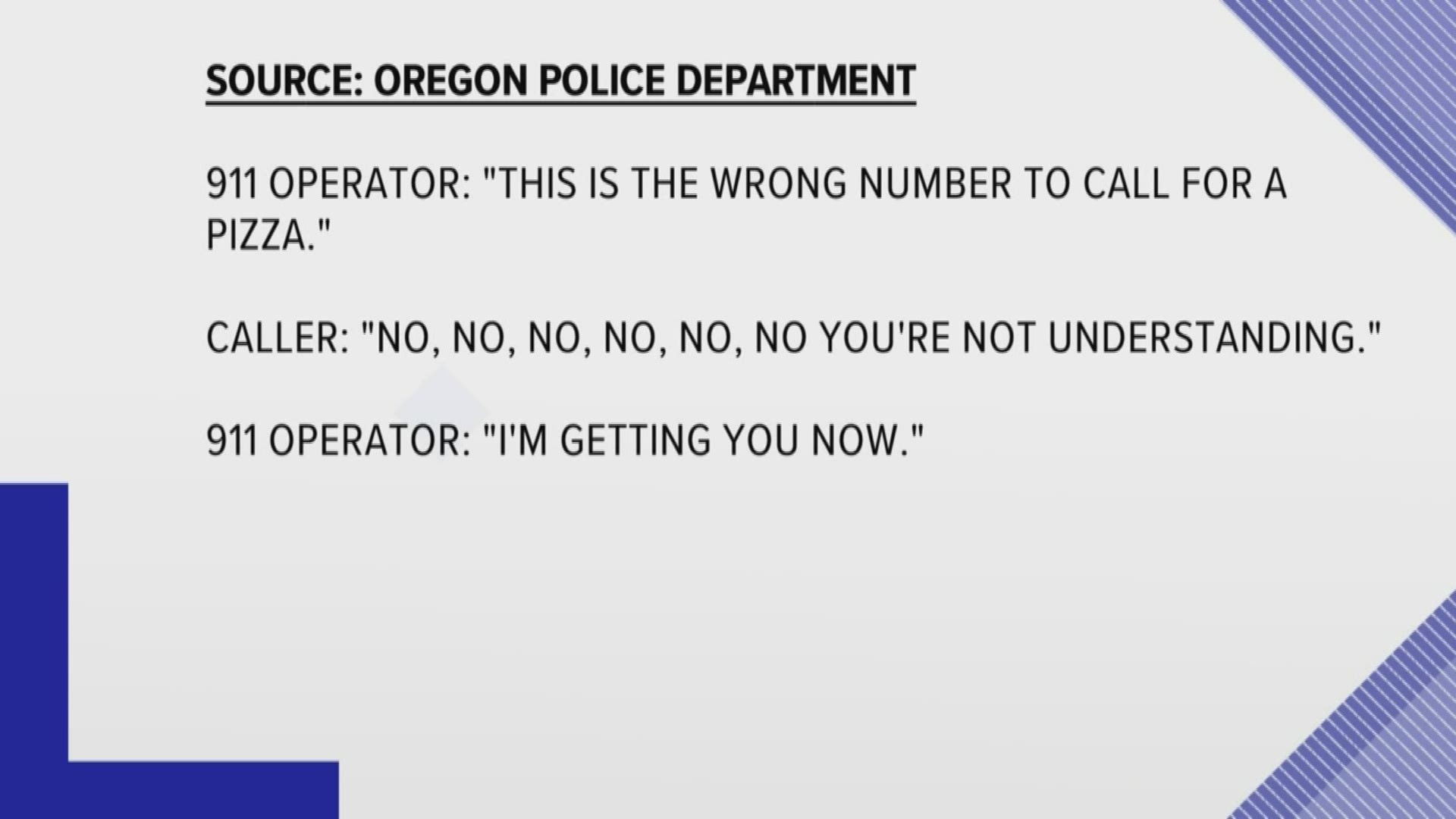 Police credit the quick thinking of the dispatcher who took the call that lead to the arrest of the suspect.