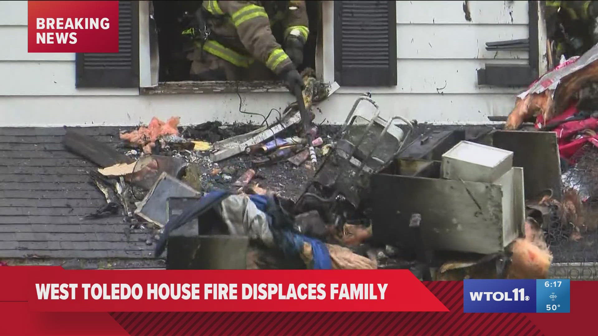 Family displaced by electrical fire in west Toledo home | wtol.com