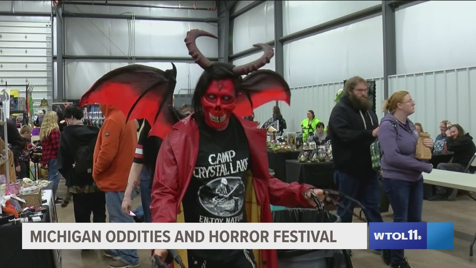 More than 100 vendors, costumed attendees, and special guests are descending on the Monroe County Fairground this weekend for the Michigan Oddities and Horror Fest.