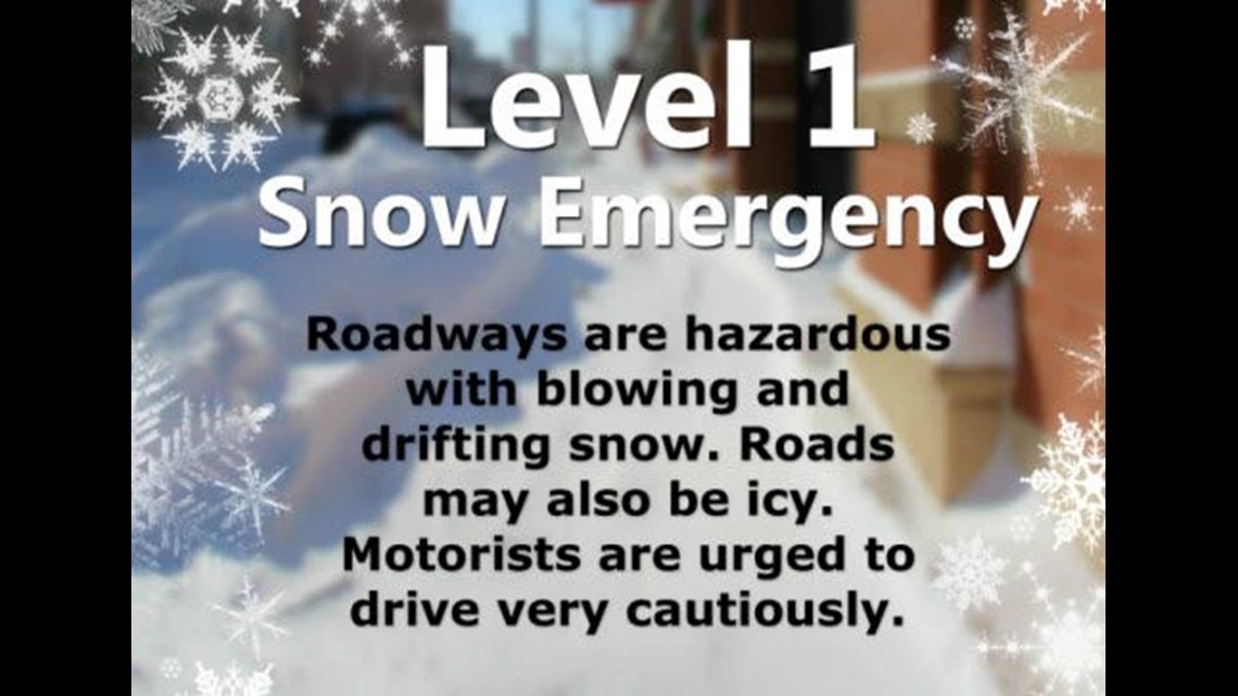 Huron County under Level 1 snow emergency | wtol.com