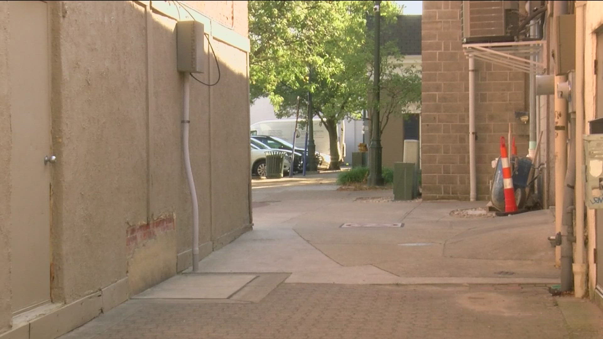 The $100,000 grant will work to renovate the alleyways downtown.