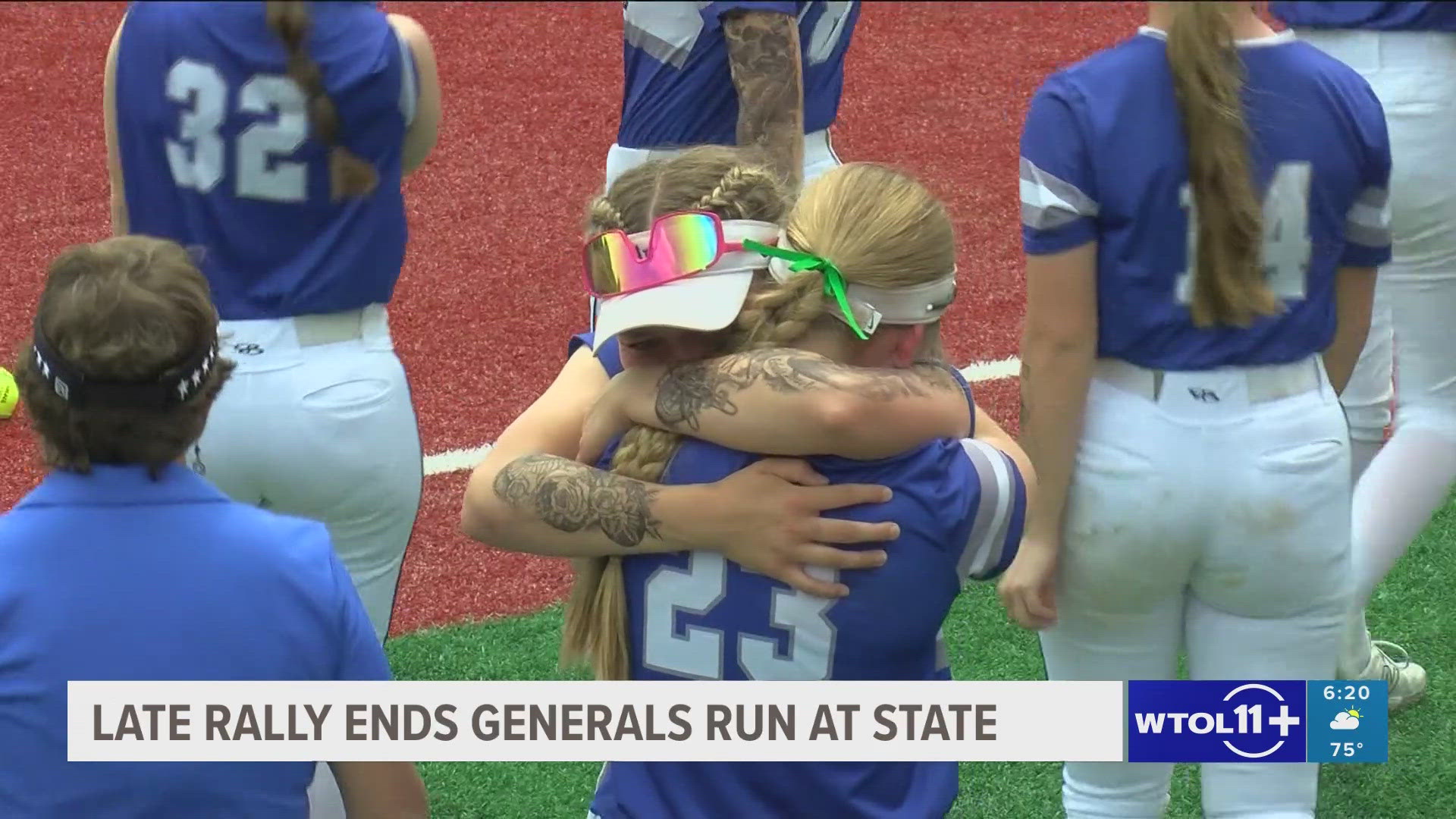 The Anthony Wayne softball team lost to Mt. Vernon 5-4 on Saturday. The Generals had an incredible season and are looking to build on their success next year. 
