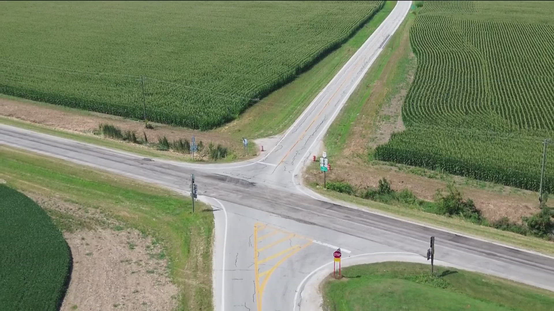Roundabout construction underway at rural Wood County intersection to ...