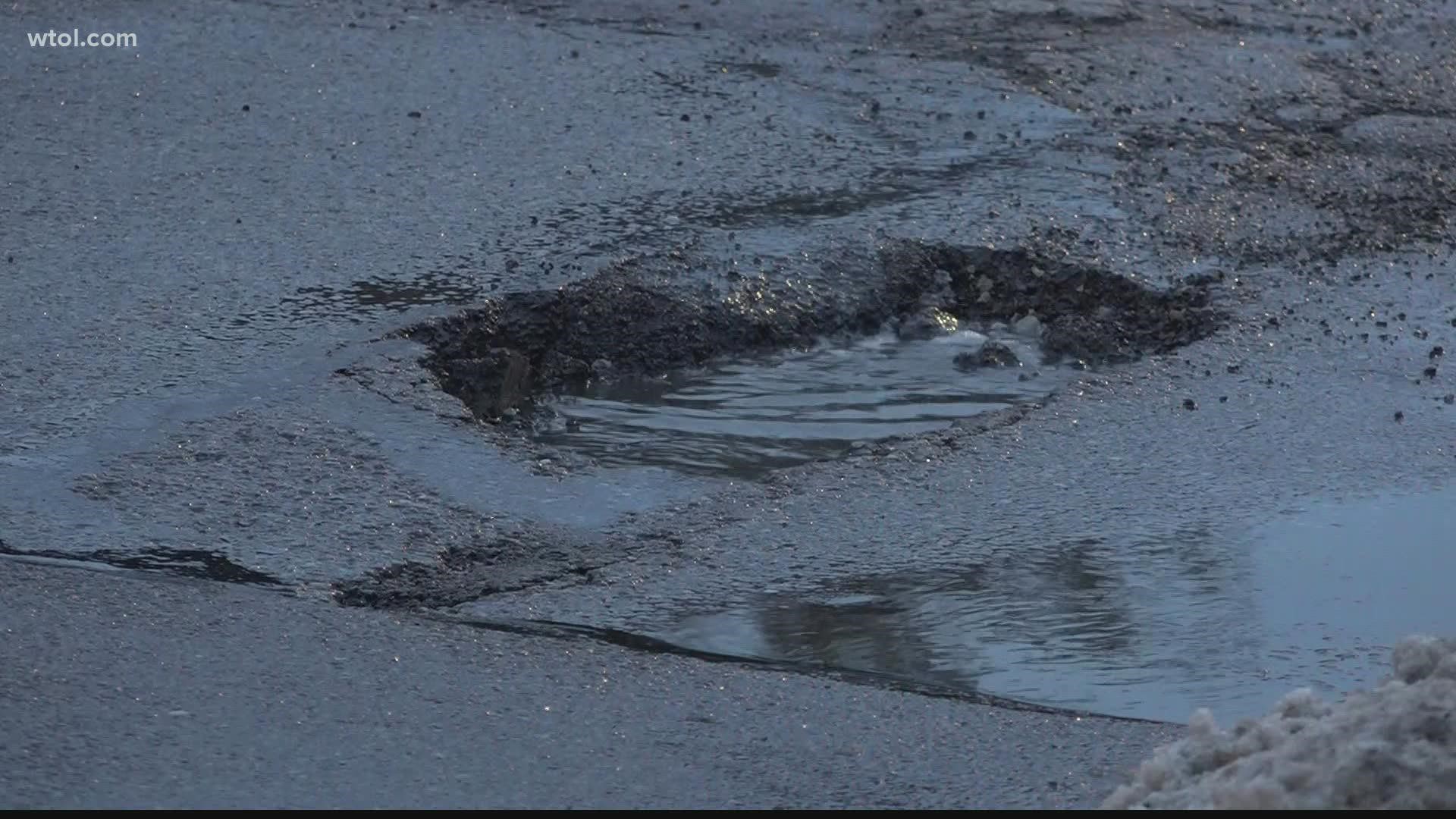 Potholes seem to endlessly pop up this time of year. While the city plans on repaving streets, not all of them are on the list.