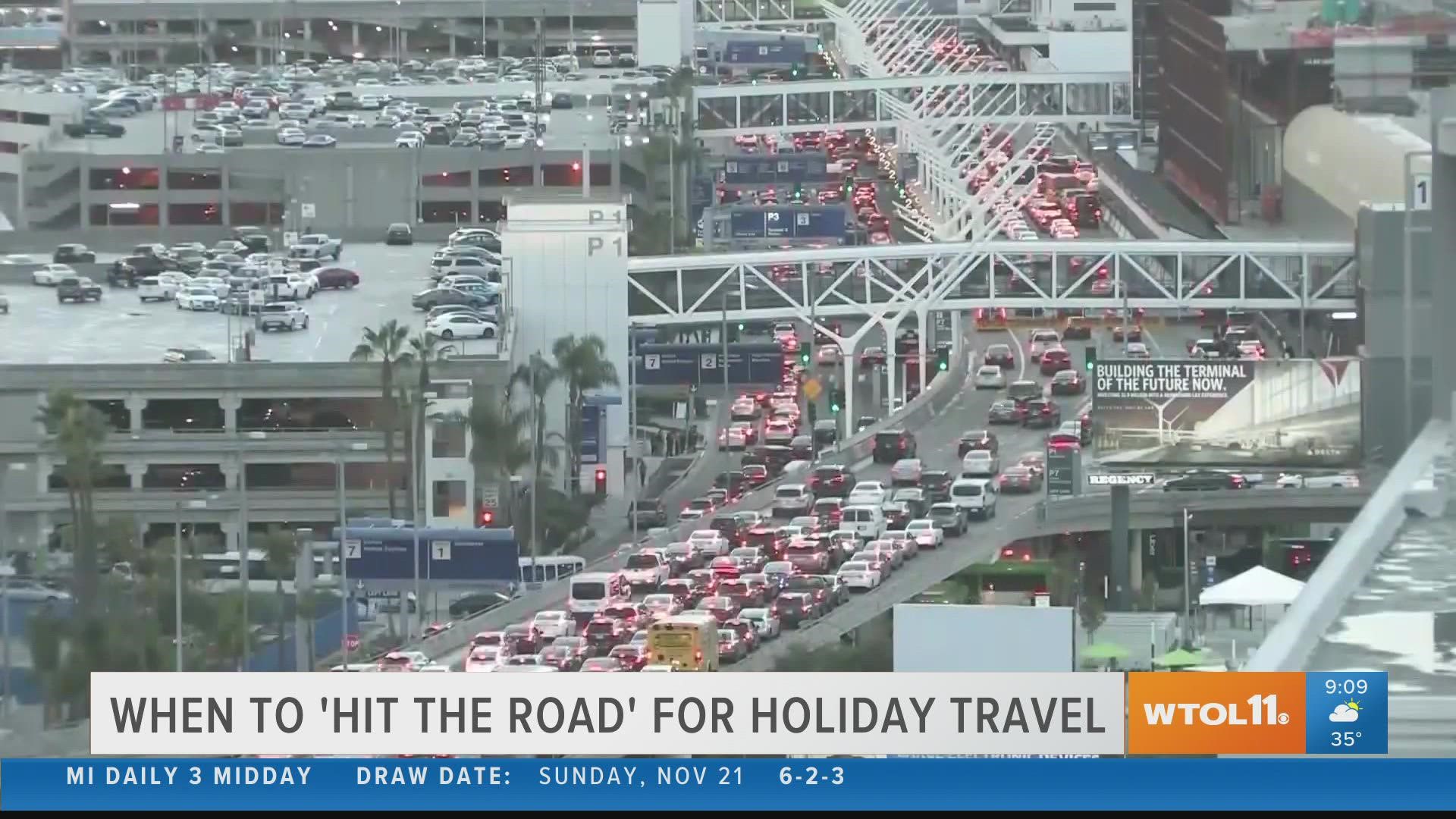 According to AAA, roughly 53.4 million people are expected to travel for the Thanksgiving holiday, up 13% from 2020.