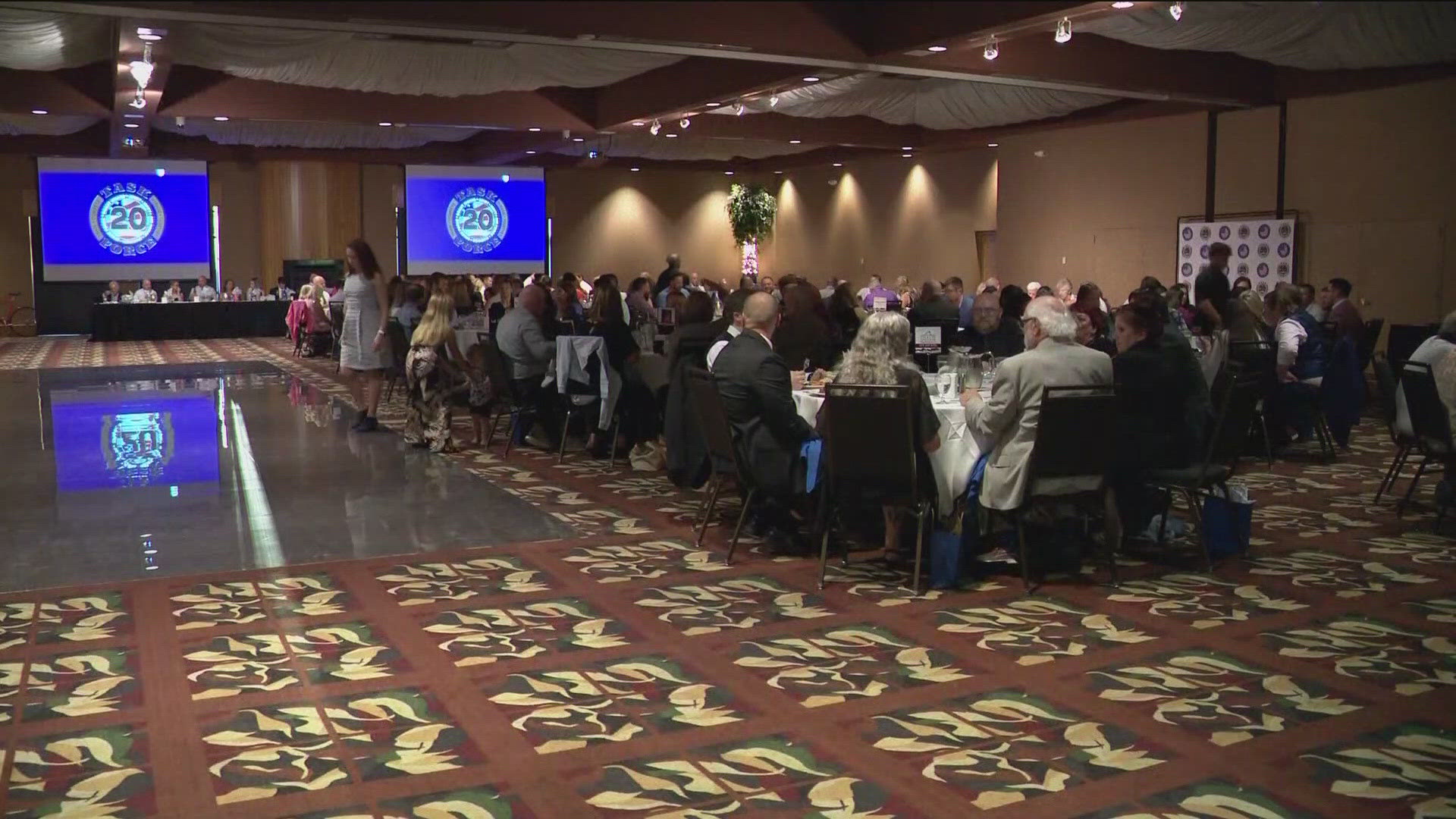 The 4th annual Veteran Awards Banquet for Northwest Ohio and Southeast Michigan Task Force 20 was held on Friday. WTOL 11's Dan Cummins emceed the event.