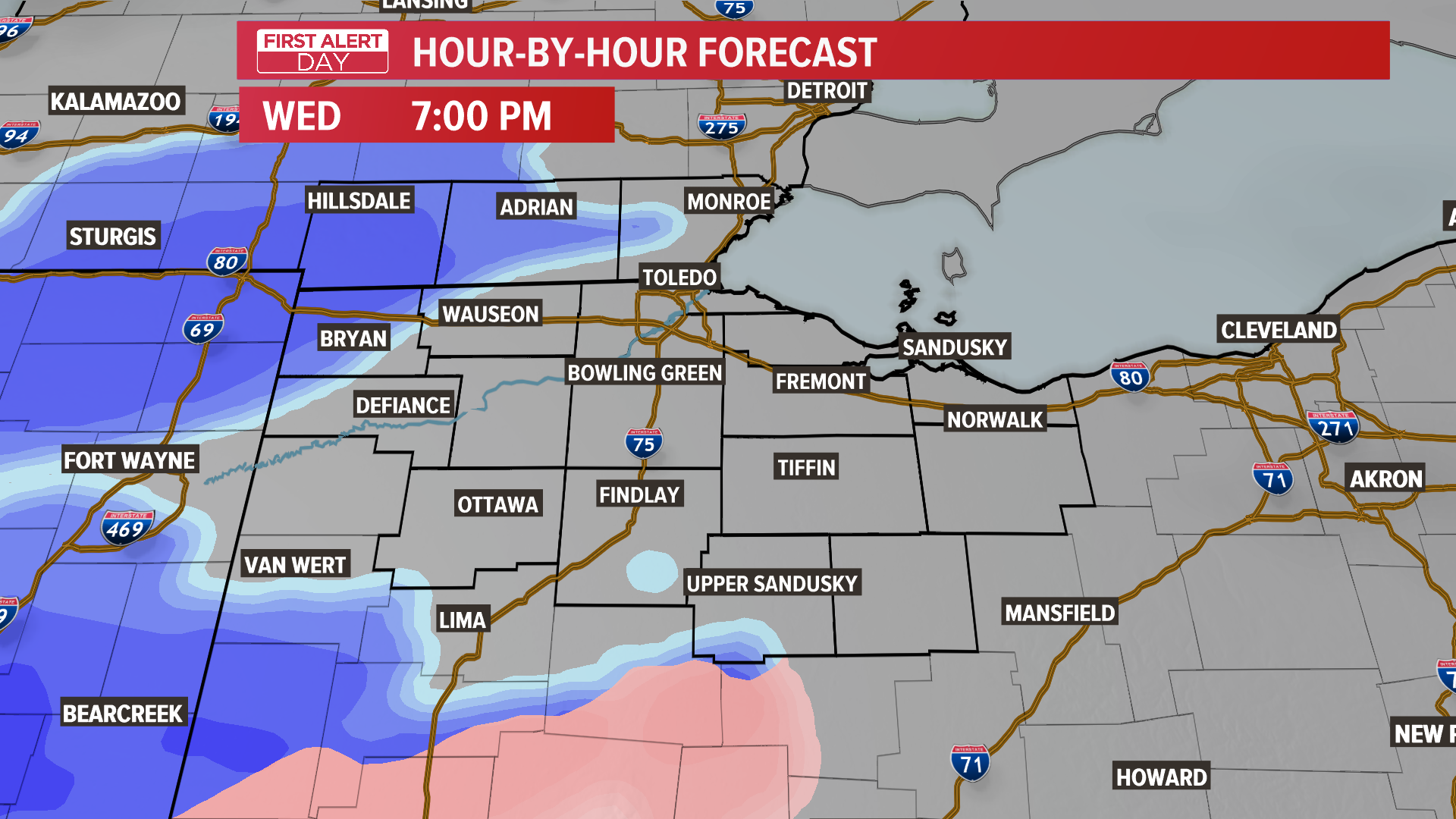 Snowfall near Toledo | wtol.com