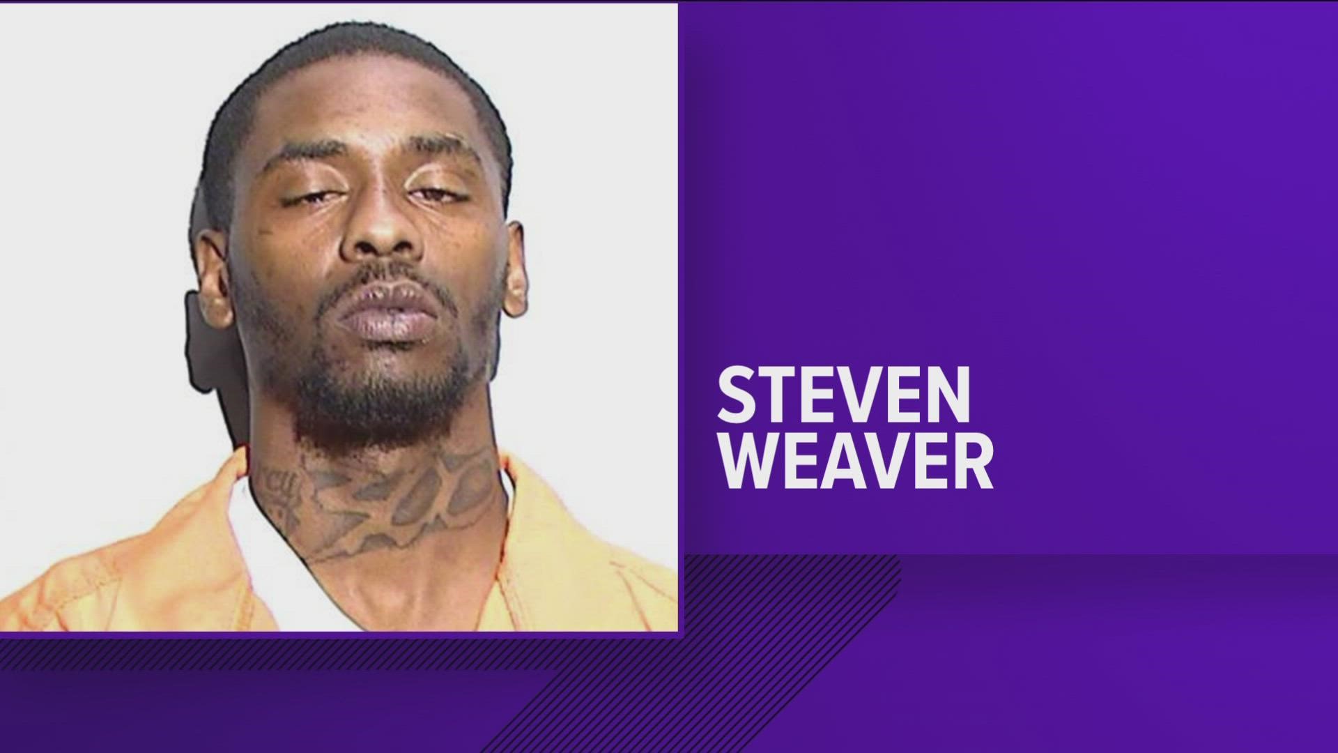 Steven Weaver, 22, is charged with the July shooting death of Catherine Craig.