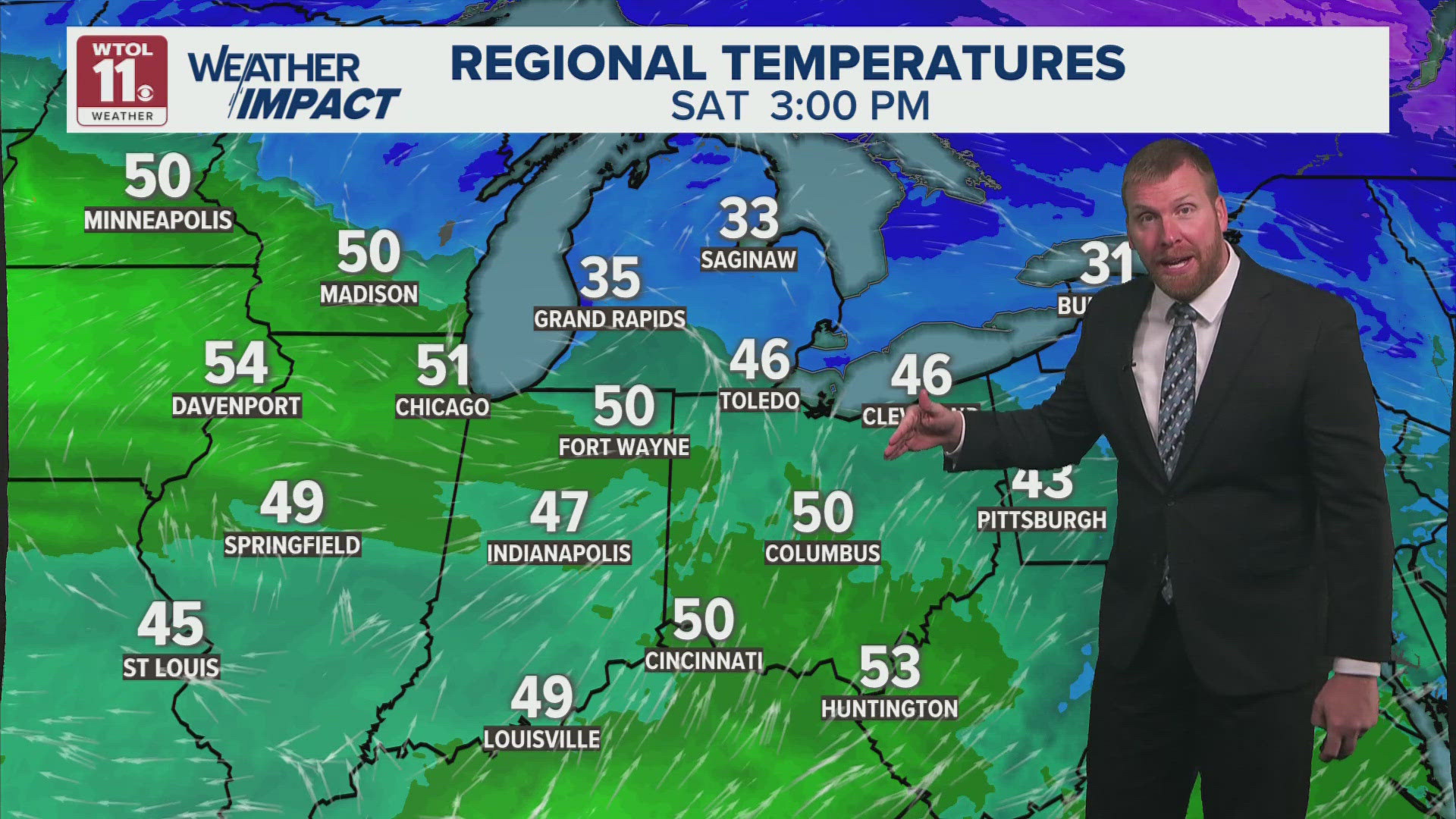 Cold Friday morning makes away for mild weekend | WTOL 11 Weather ...