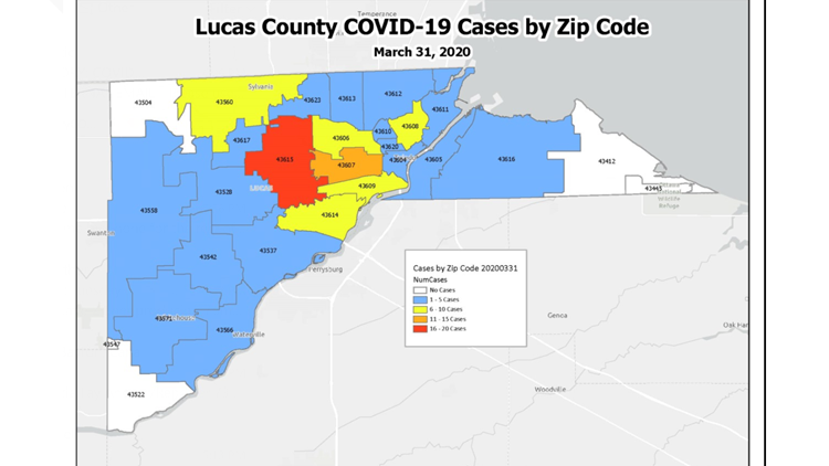 How many coronavirus cases there are in Toledo, Lucas County? | wtol.com