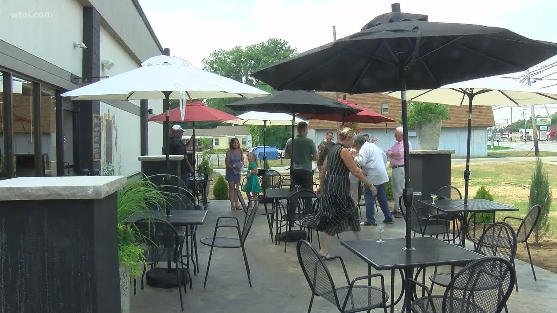 Rick's City Diner manager Amy Szabo worked every day for free when the pandemic first started. Now, Amy's Sidewalk Trattoria is officially open for the public.