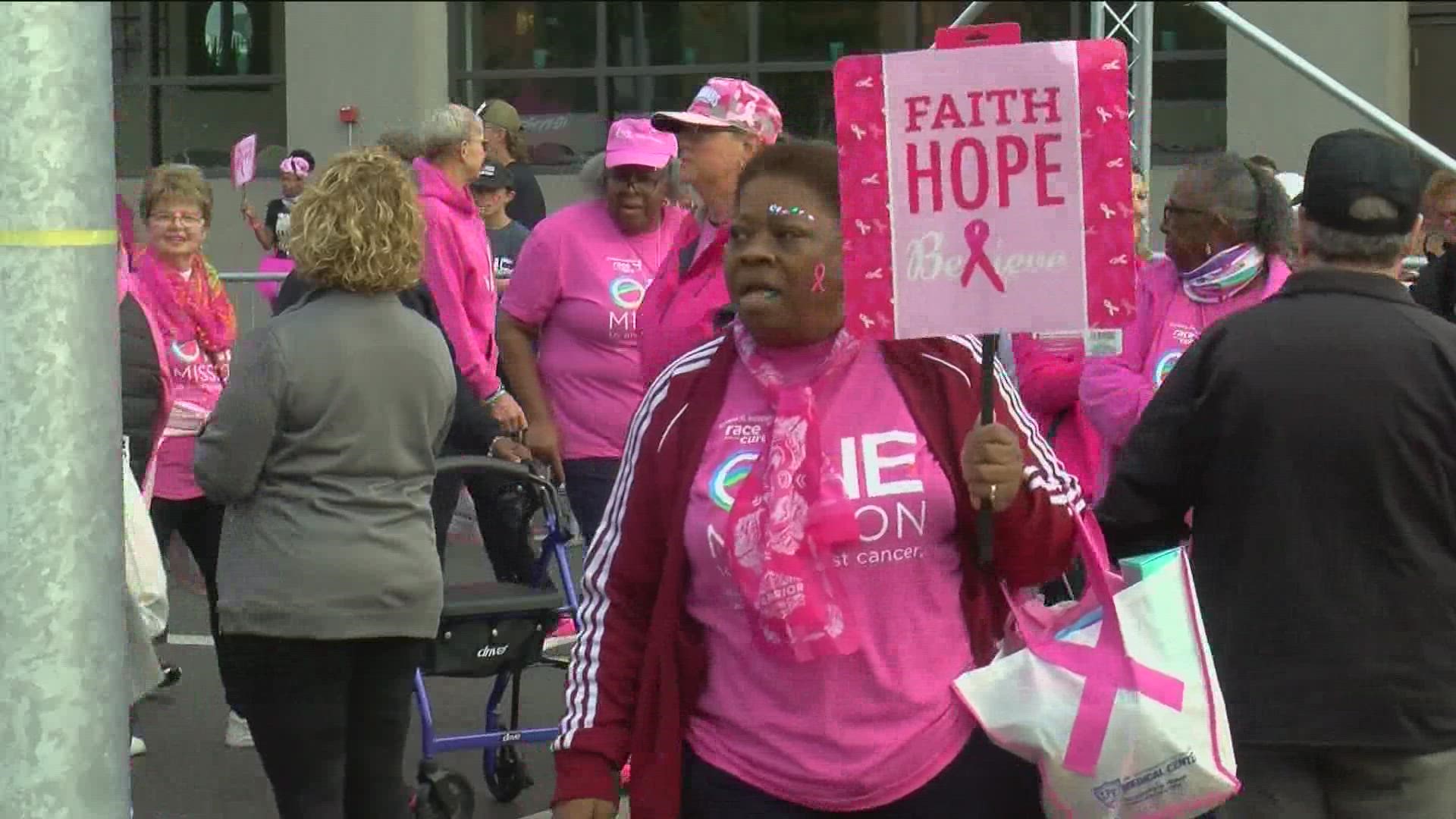 Thousands came together in downtown Toledo for the 29th Susan G. Komen Northwest Ohio Race for the Cure.
