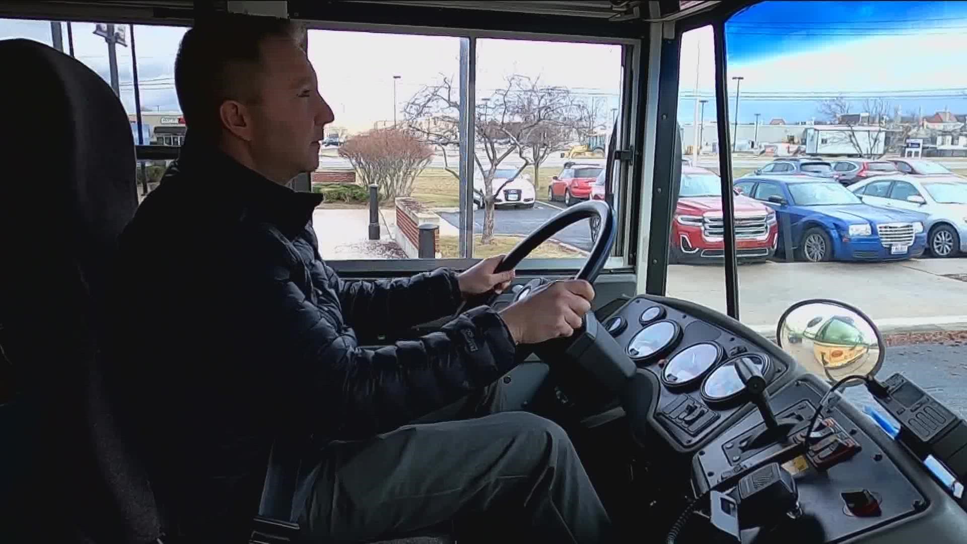 Springfield basketball coach helps amid bus driver shortage 