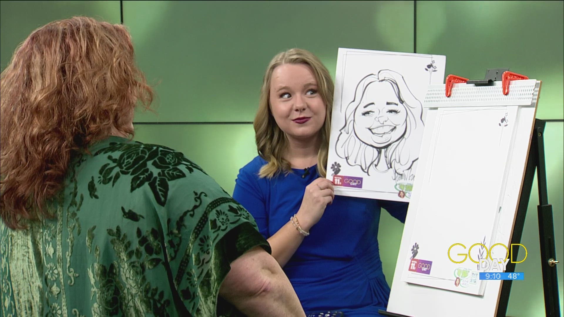 Jodie Fleming of Big Smile Caricatures & Entertainment talks why a caricature could be what you need at your wedding or reception.