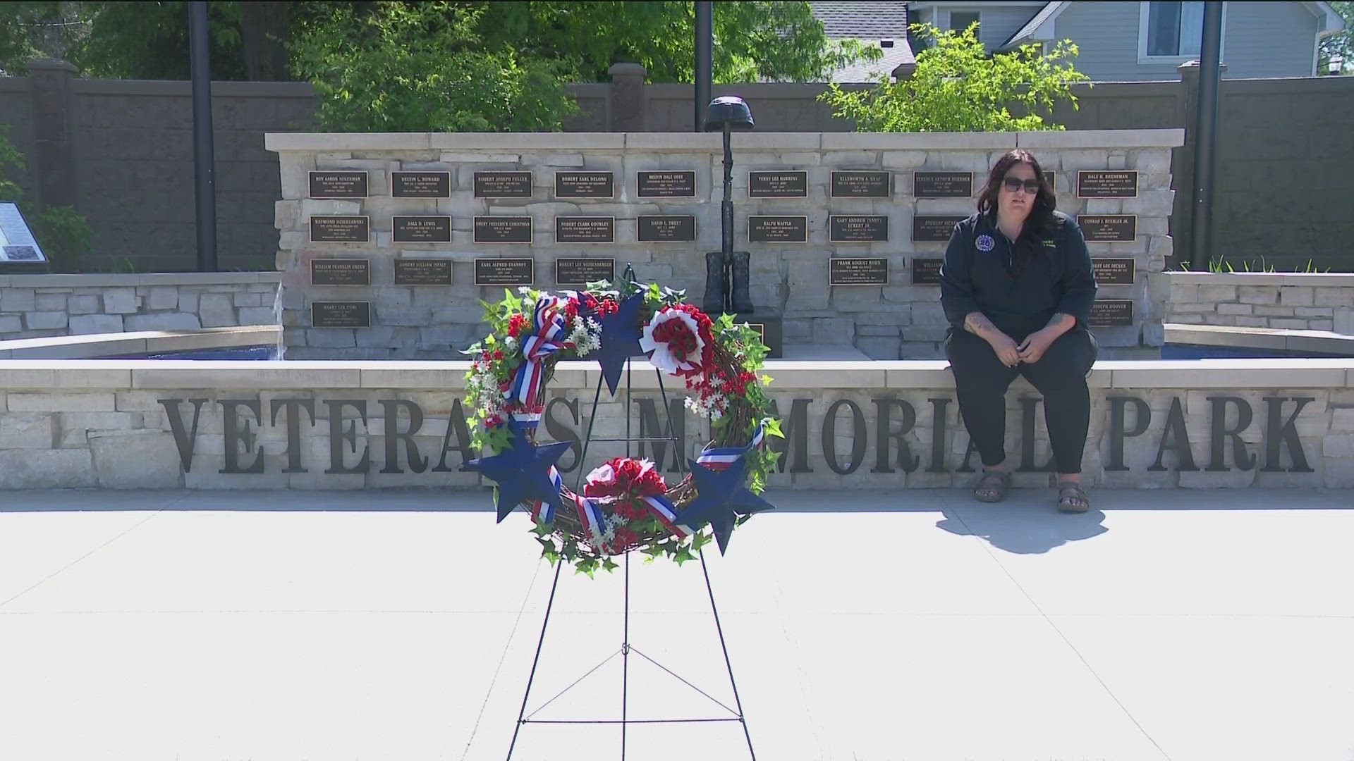 Tiffany Eckert says her first real Memorial Day came not long after her husband Andy was killed while serving in Iraq. Each year is an emotional one for her.