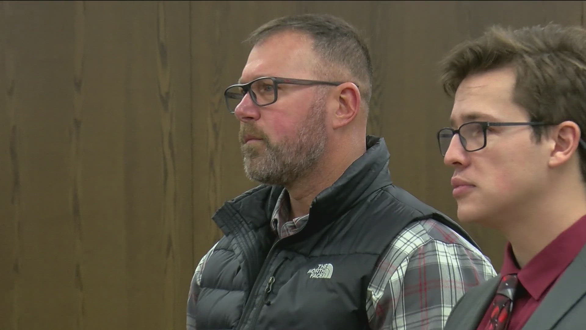 Authorities said the purchase occurred while Berndt was wearing his department-issued police uniform and firearm.