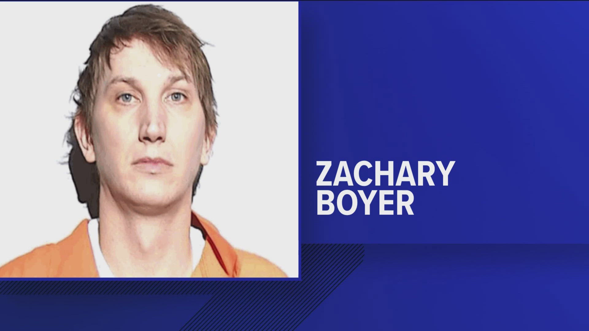 Zachary Boyer was convicted of involuntary manslaughter in the death of 76-year-old John Meeker at Side Cut Metropark in November of last year.