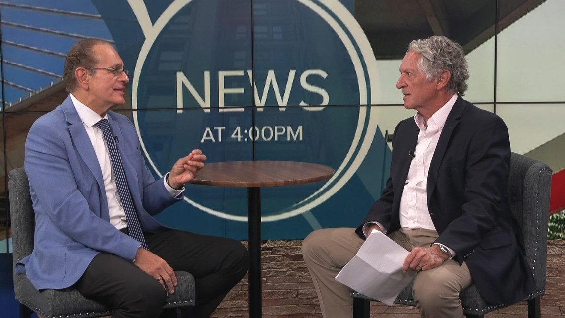 Dr. Moshir Jacob on WTOL 11 discussing Men's Health Month