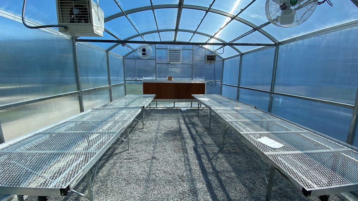 New greenhouse installed at Findlay High School