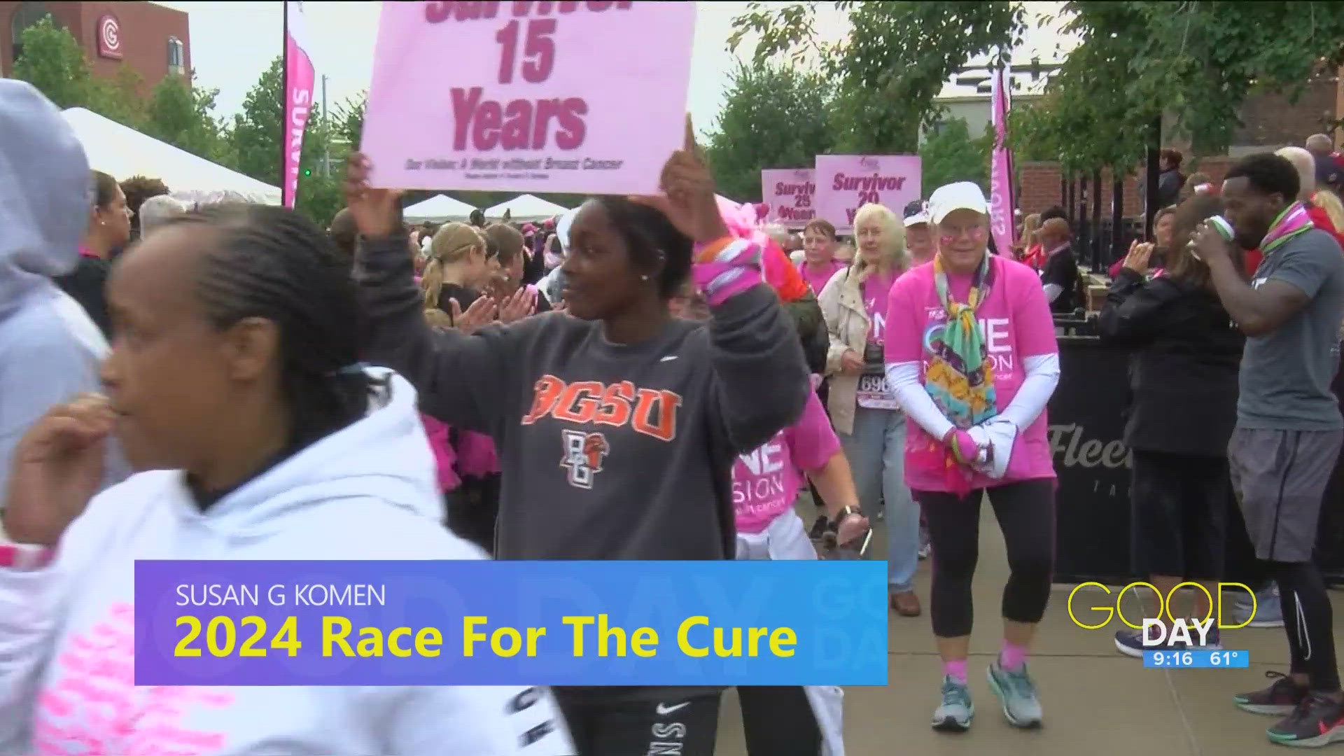 Gretchen Awad, Sara Bassler and Katie Bush talk Susan G. Komen Northwest Ohio Race for the Cure.