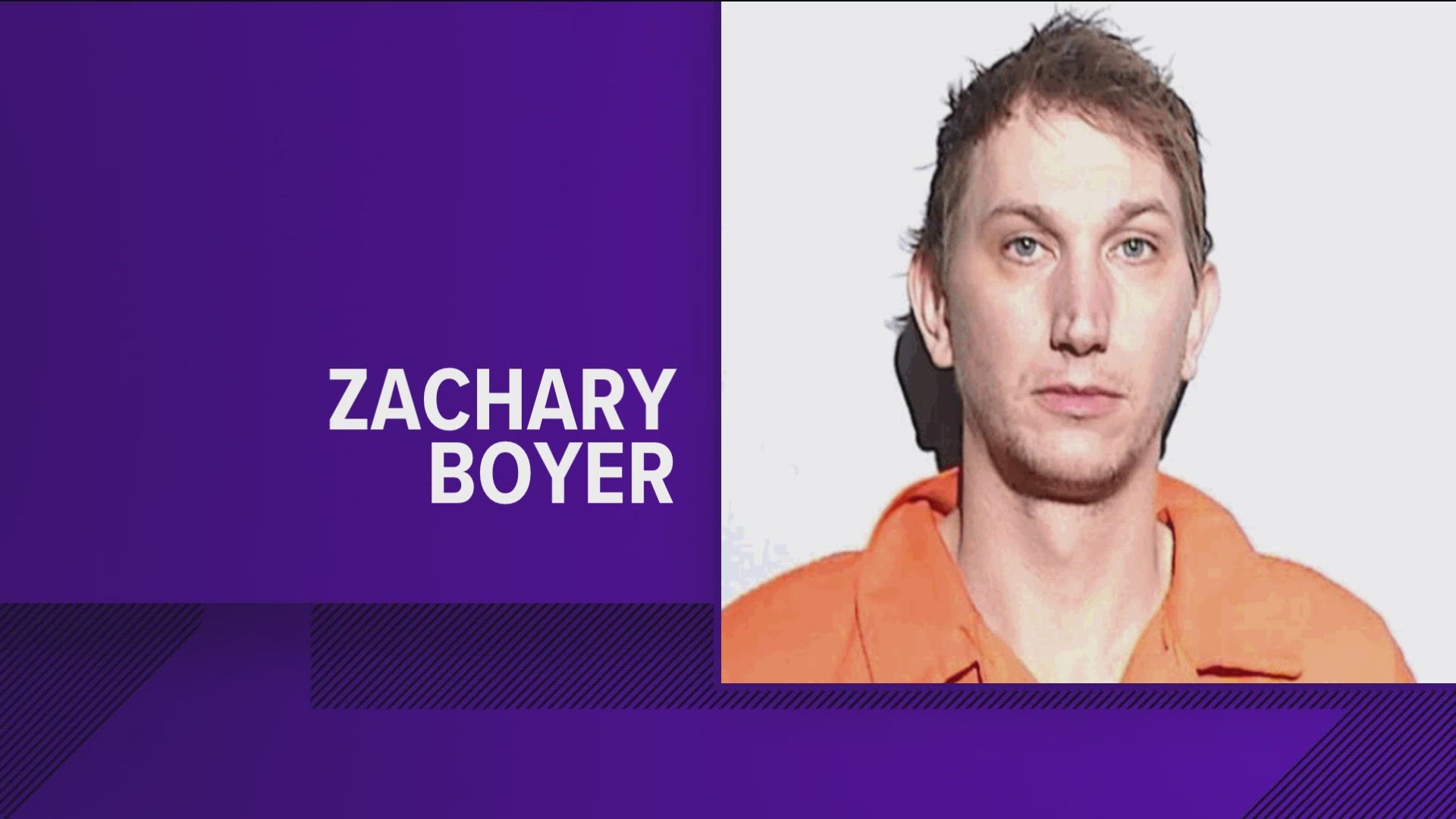 Police have arrested Zachary Boyer, 34. He's charged with reckless homicide.