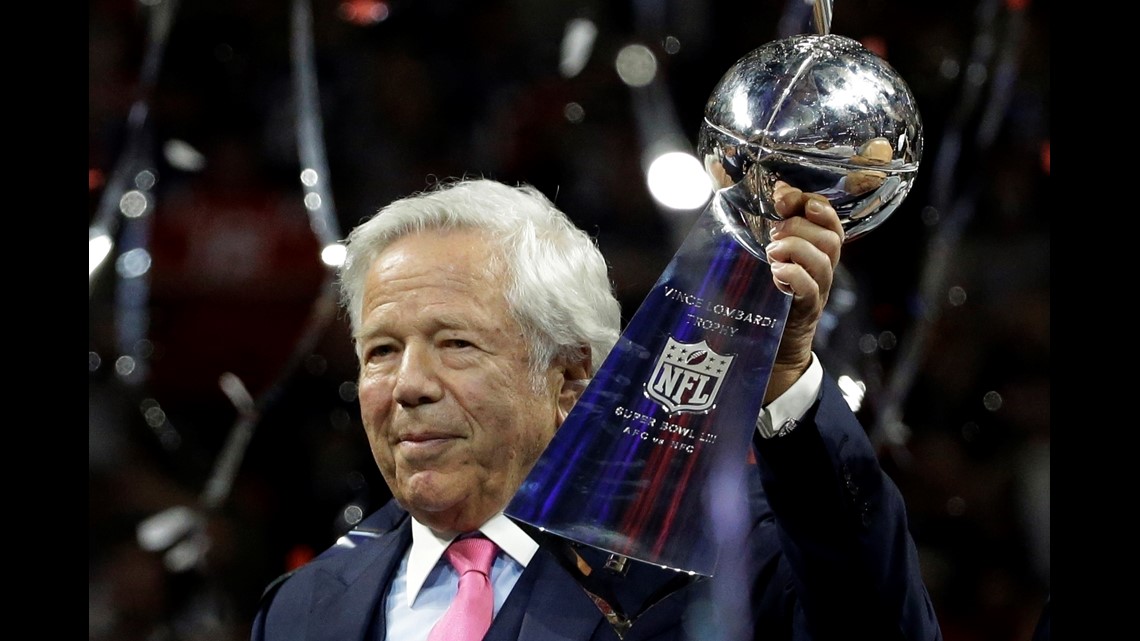 Patriots owner Robert Kraft cleared of massage parlor sex charge