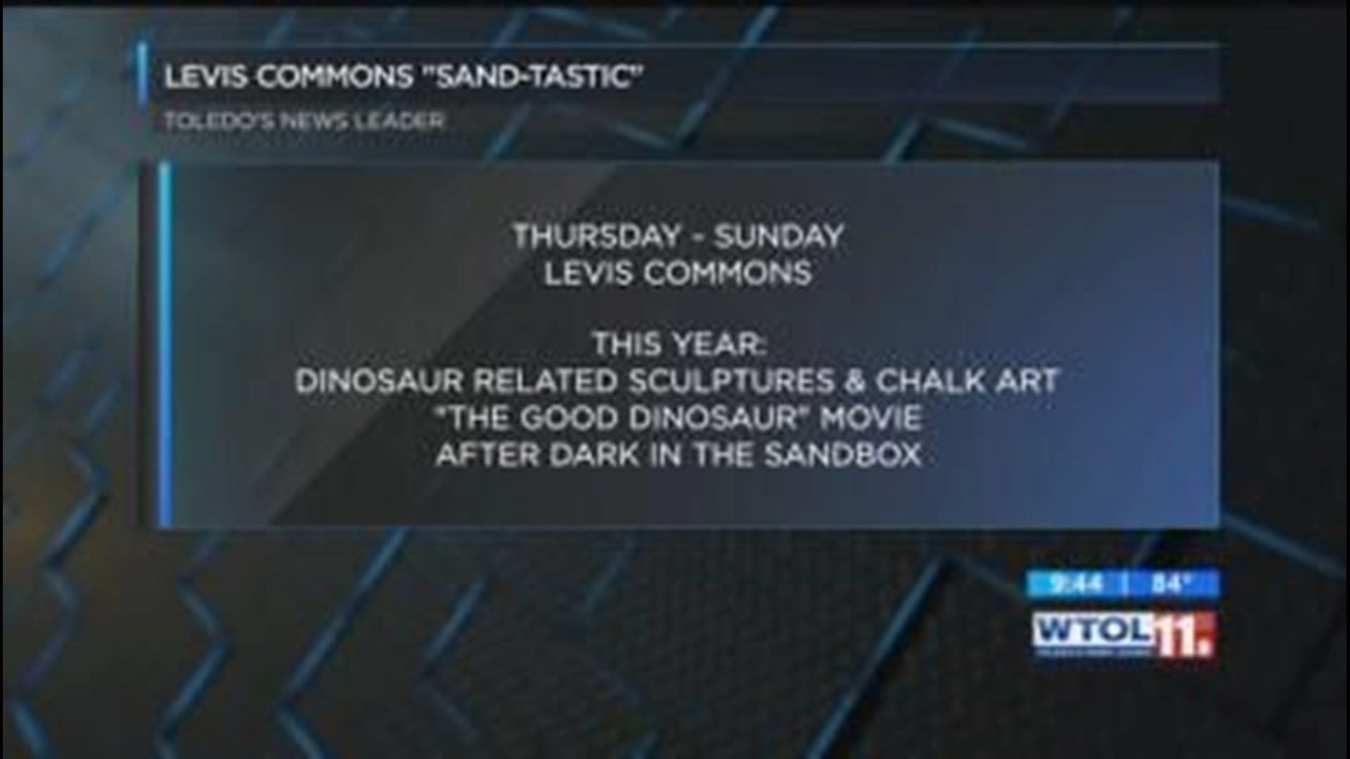 Don't miss Sandtastic at Levis Commons