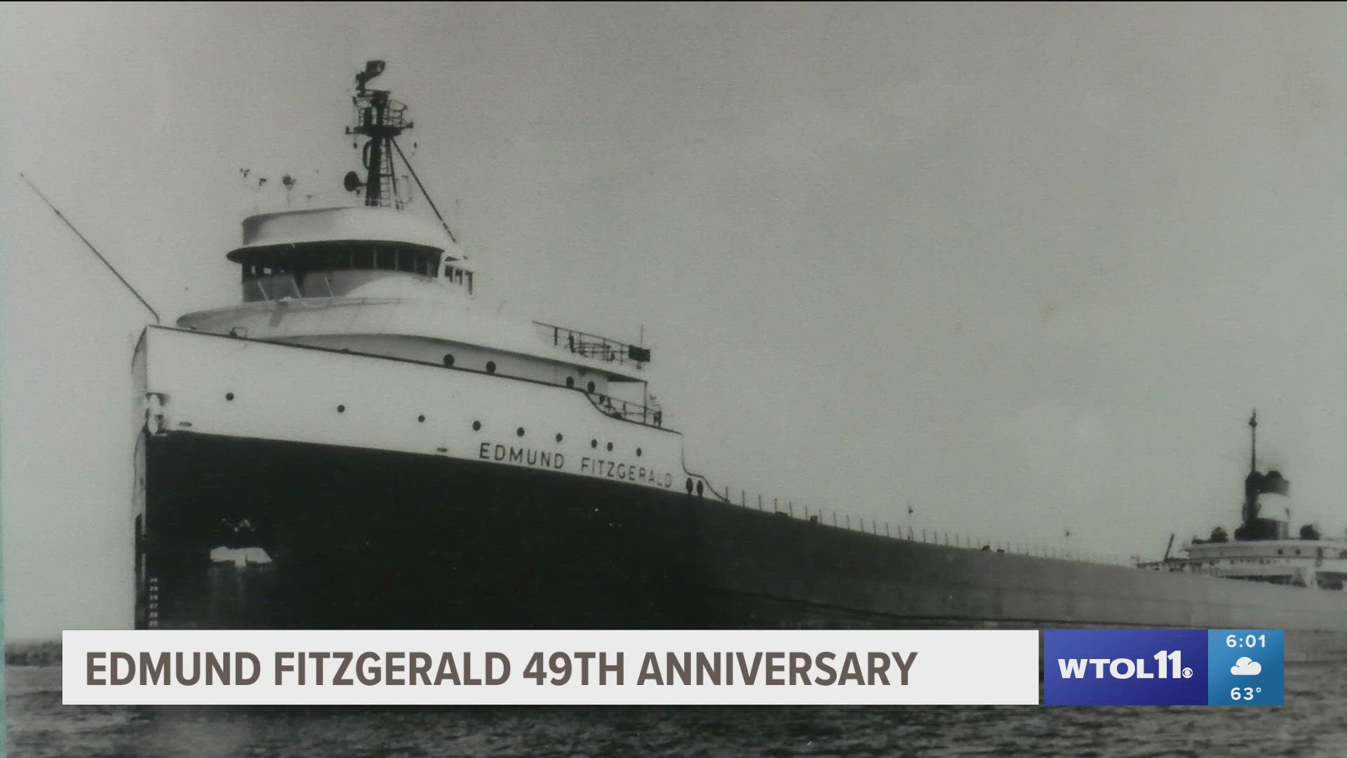 29 crewmembers lost their lives on November 10, 1975 when the Edmund Fitzgerald went down in Lake Superior.