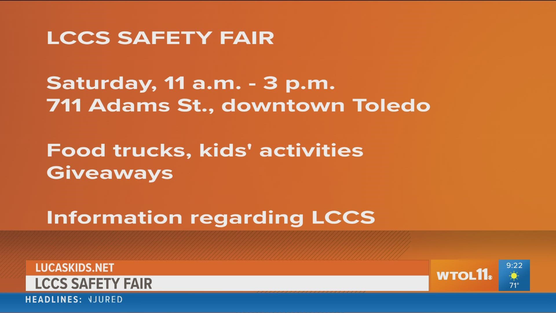 Melonny King speaks about a safety fair featuring games, giveaways, food and information on Saturday from 11 a.m. to 3 p.m.