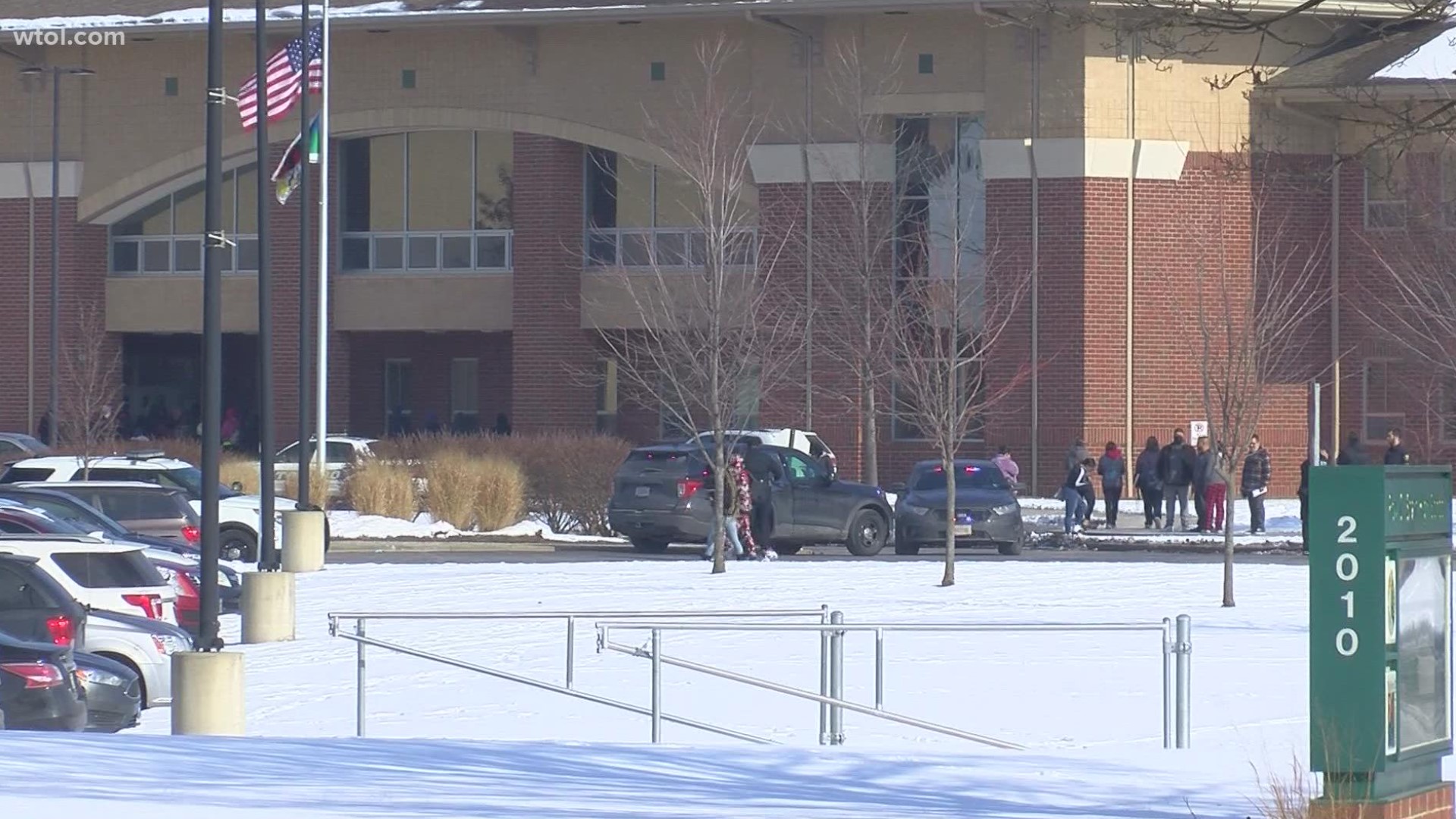 Both Start High School and Longfellow Elementary School went on a brief lockdown Monday as police searched the area.