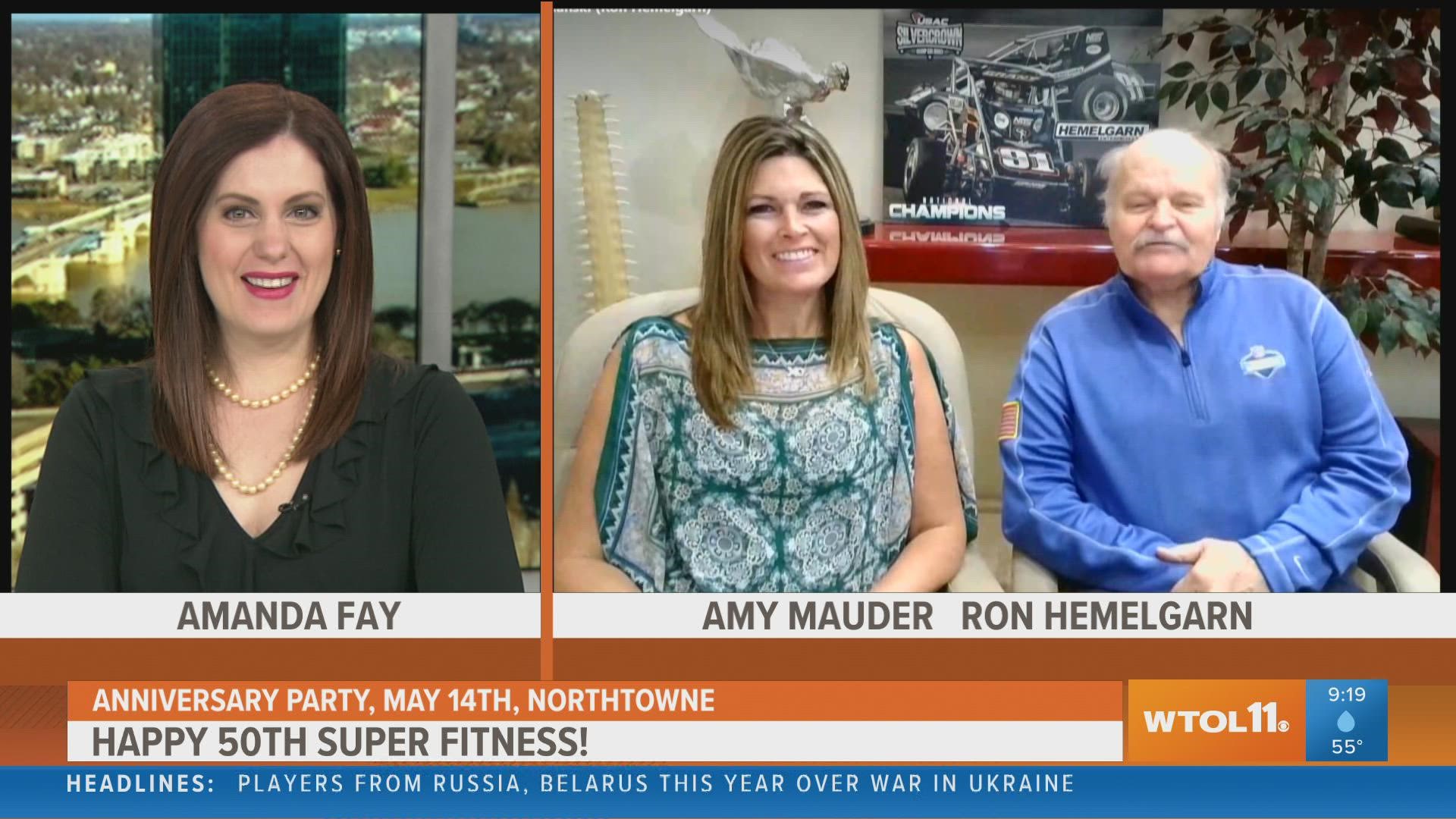Super Fitness owner Ron Hemelgarn and Amy Mauder join WTOL 11 Your Day with what happens after the Super Fitness Weight Loss Challenge is over and the party starts!