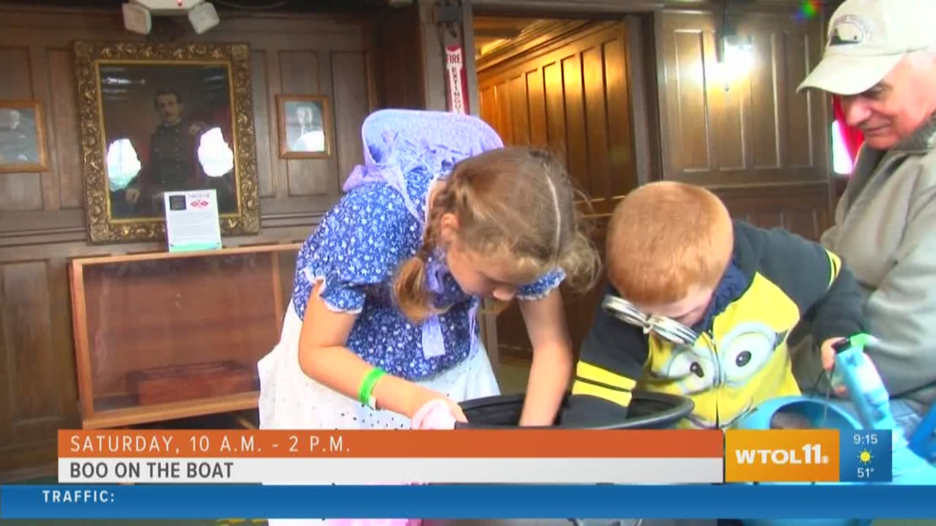 Trick-or-treating - on a boat? You can do that at Boo on the Boat at the National Museum of the Great Lakes!
